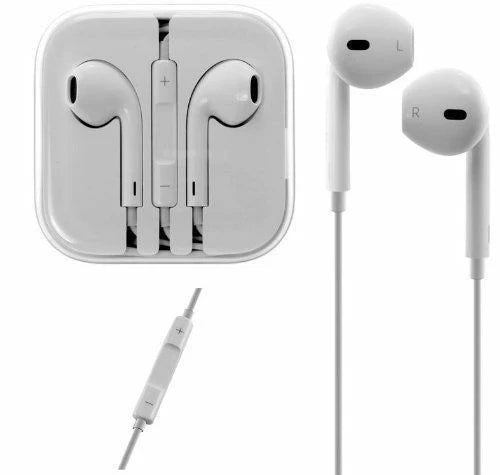 Wired In-Ear Headphones with Built-in Microphone & Volume Contro