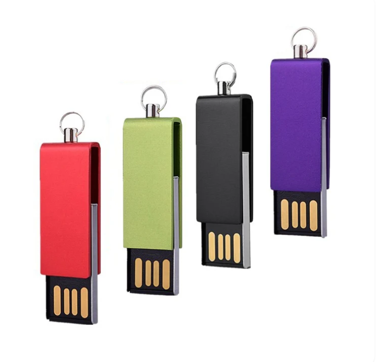 Mini Rotatable USB Flash Disk (2GB)