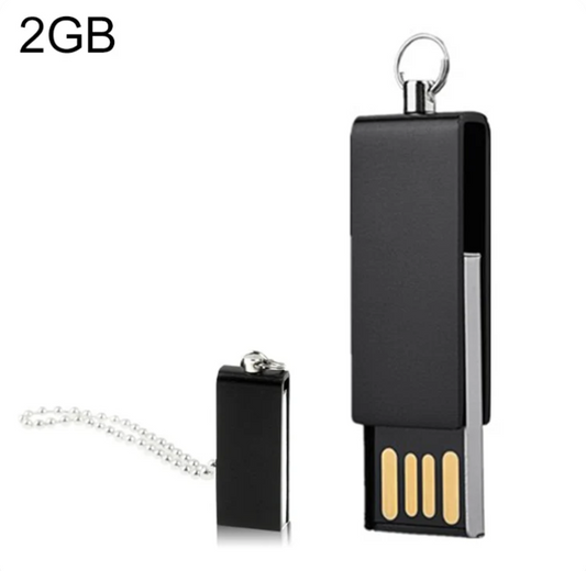 Mini Rotatable USB Flash Disk (2GB)
