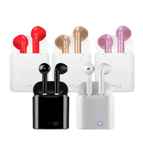 Wireless Bluetooth Earbuds with Charging Case & Touch Control